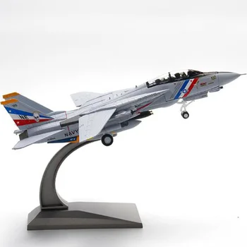 1/100 ölçekli ABD Amerikan Donanması Ordu F14 Metal savaş uçağı uçak modelleri yetişkin çocuk oyuncakları gösterisi koleksiyonları Hediye