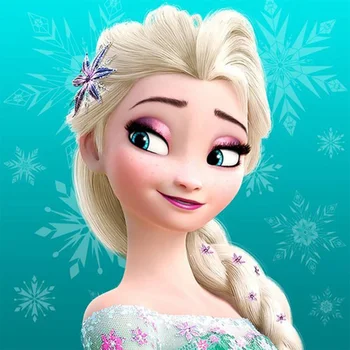 Disney Karikatür Dondurulmuş Prenses Mozaik Elmas Nakış 5D Kare Yuvarlak Tam Elmas Boyama diy ev dekoru Çapraz Dikiş kitleri