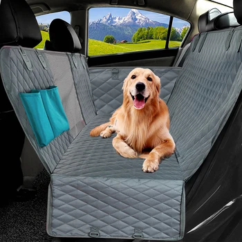 PETRAVEL Köpek Araba klozet kapağı Su Geçirmez Pet Seyahat Köpek Taşıyıcı Hamak Araba Arka Arka koltuk koruyucusu Mat Güvenlik Taşıyıcı Köpekler İçin